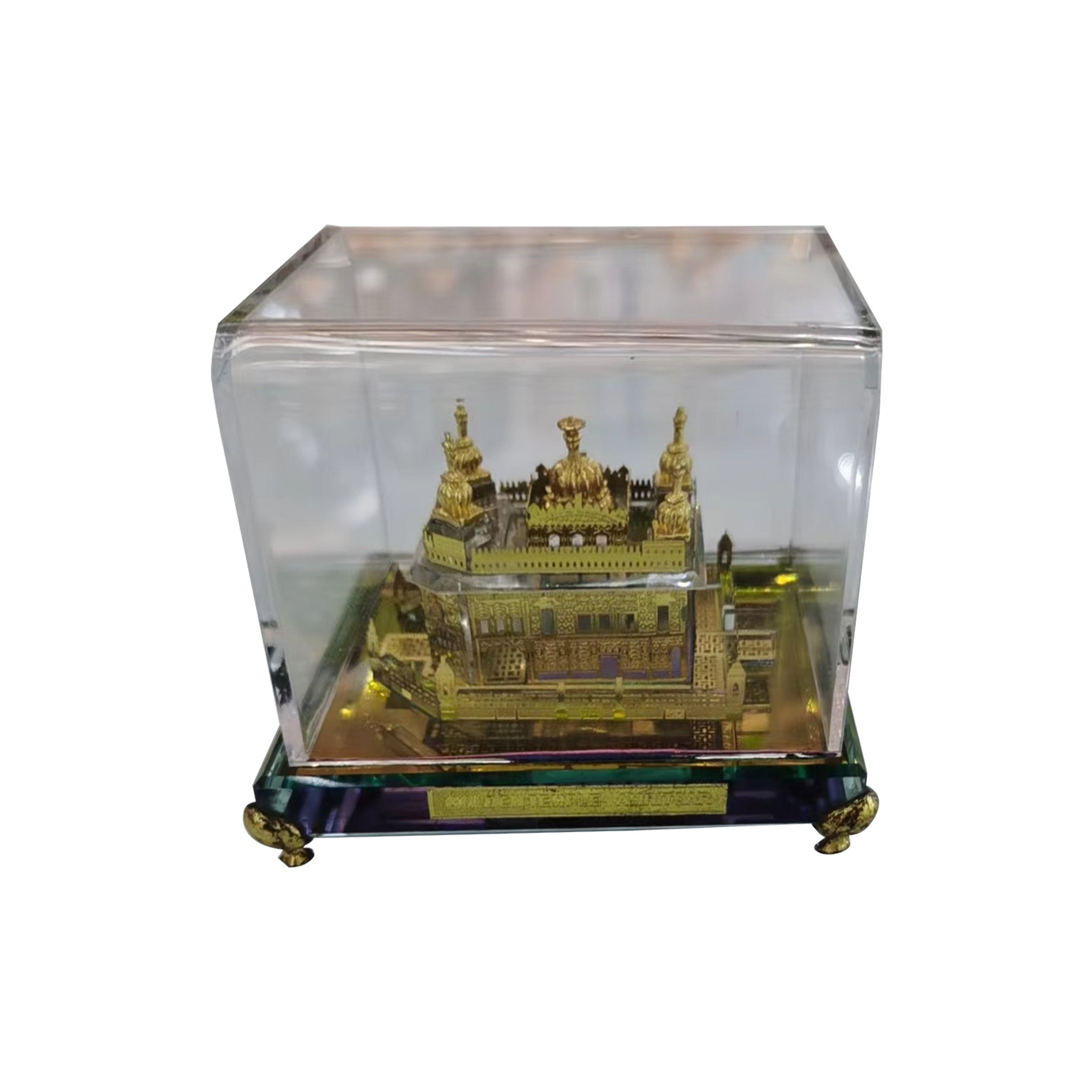 Crystal Decor Golden Temple - 7804-26