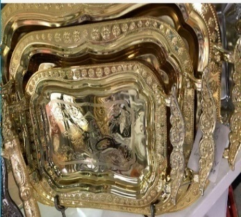 GOLDEN TRAY 3 SET 43*30/34*25/28*19 G31104