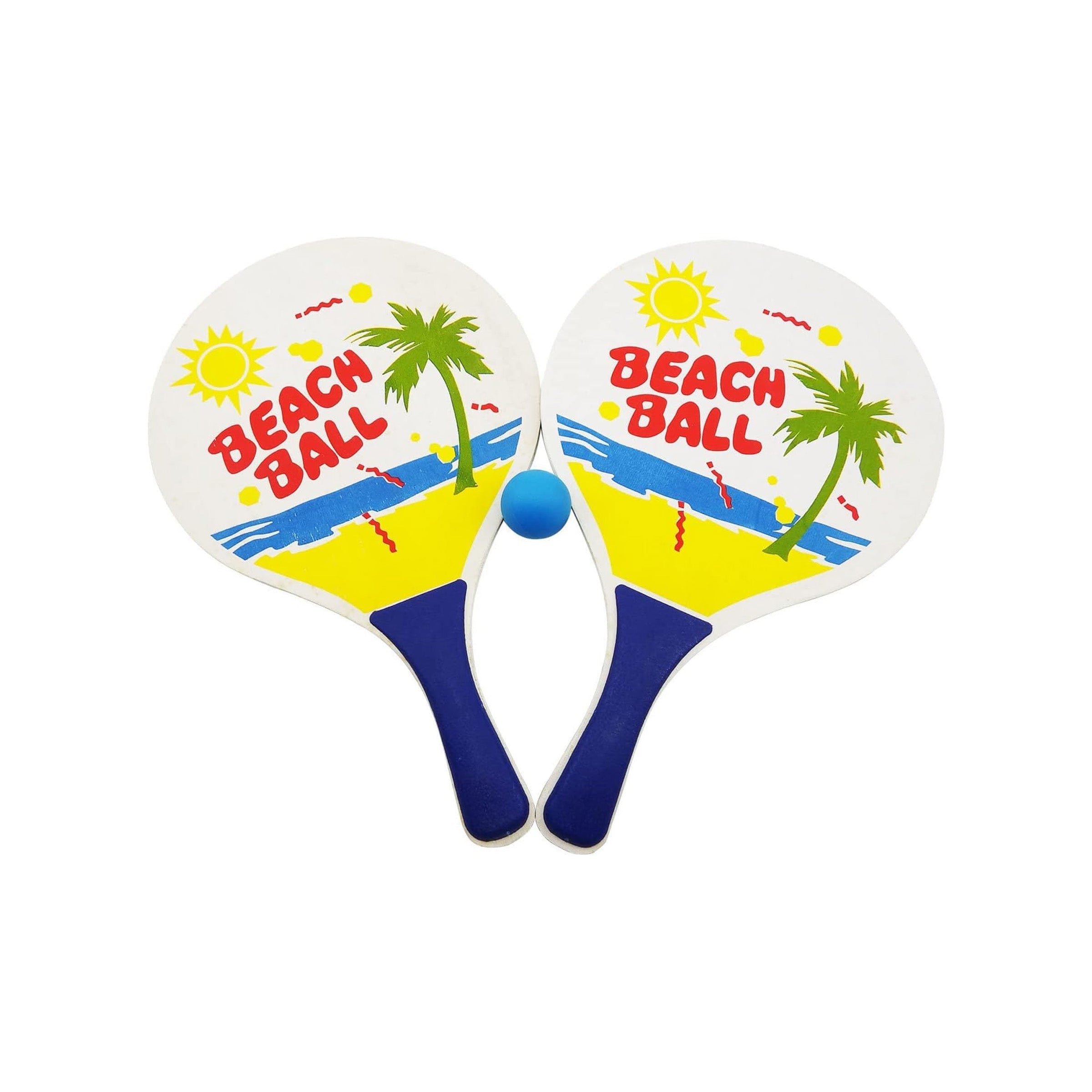 Beach Racket 2 Set with 1 Ball - BRC-1BY