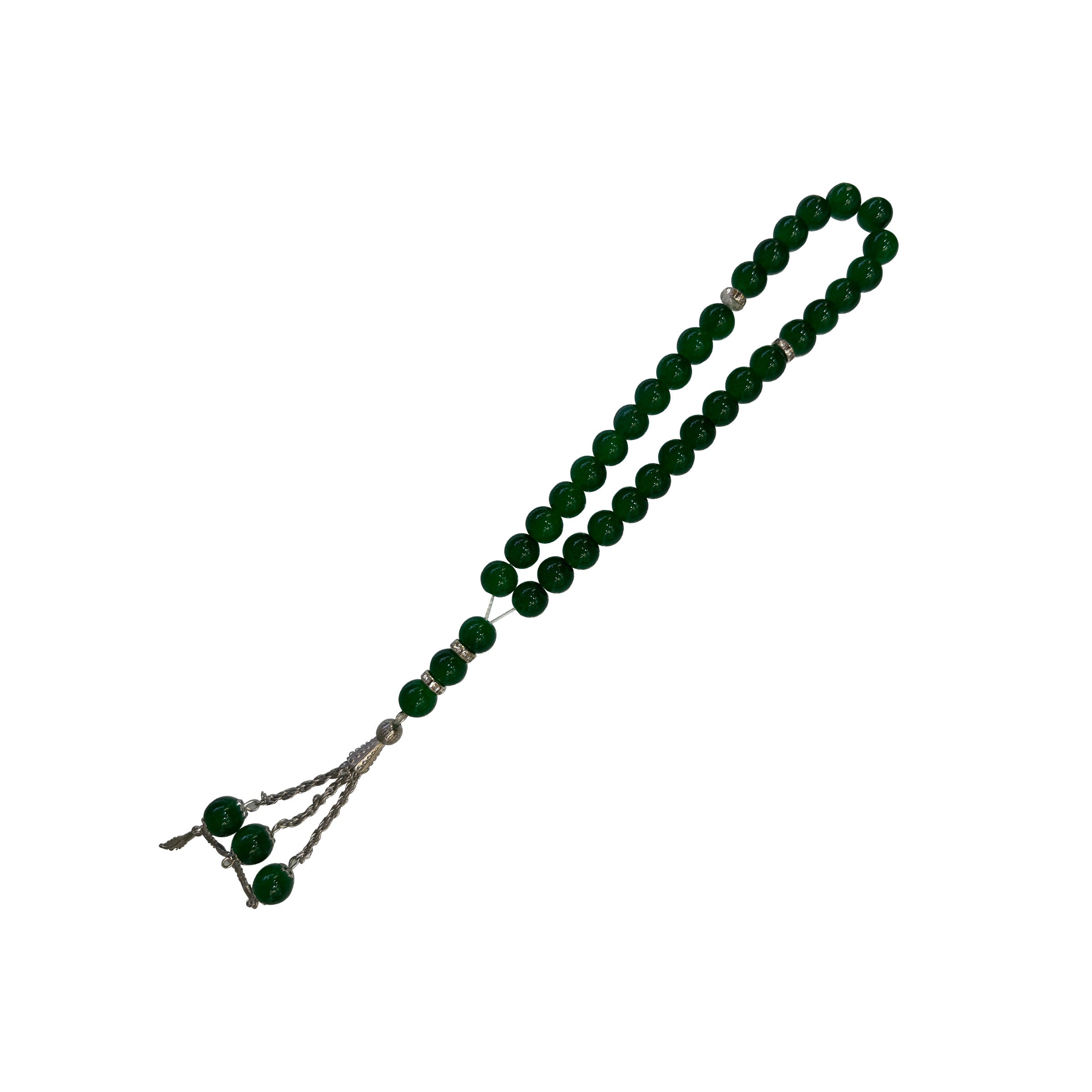 Islamic Tasbih Prayer Bead 10" Green - CF-1GN