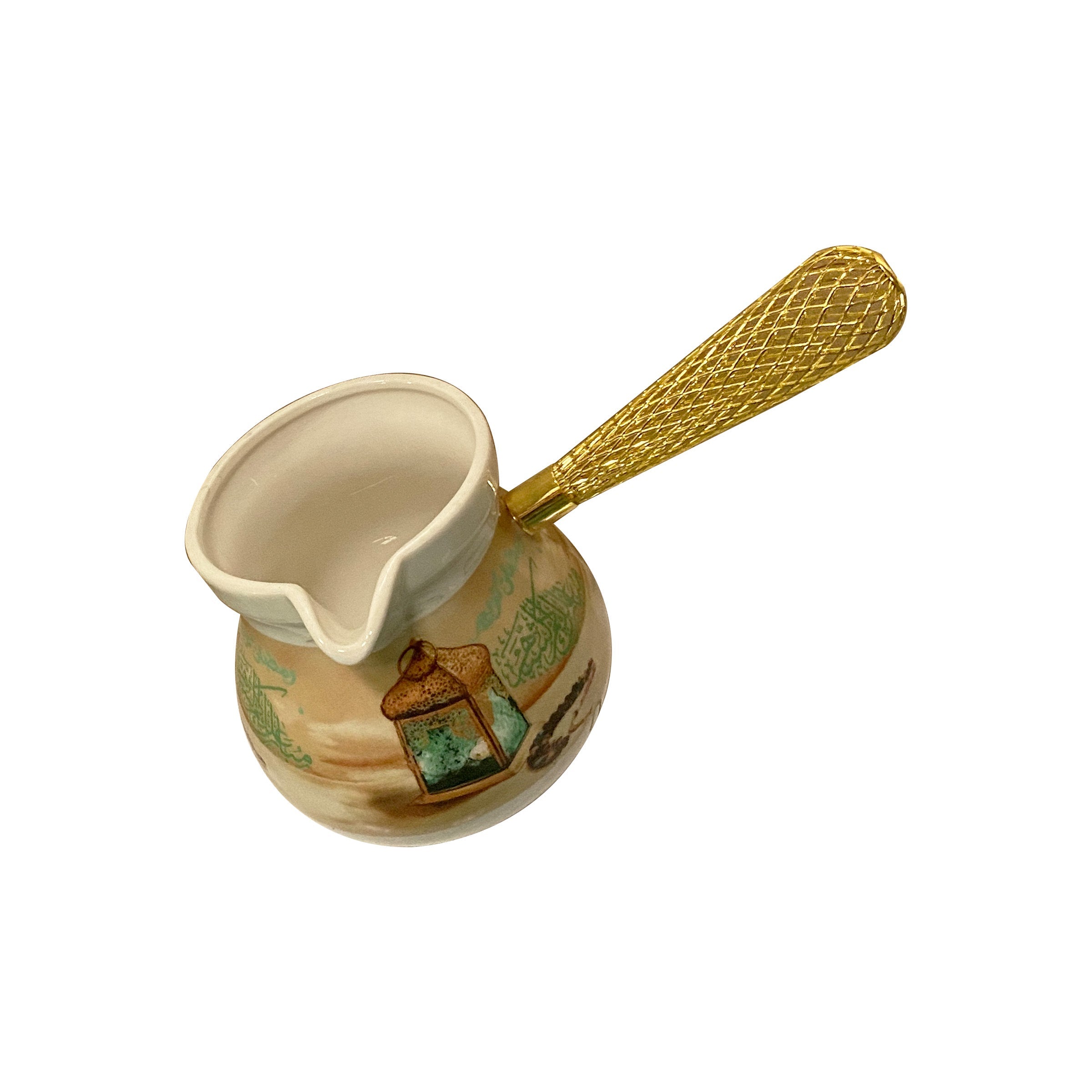 Ceramic Pot with handle 300ml - CPH-300