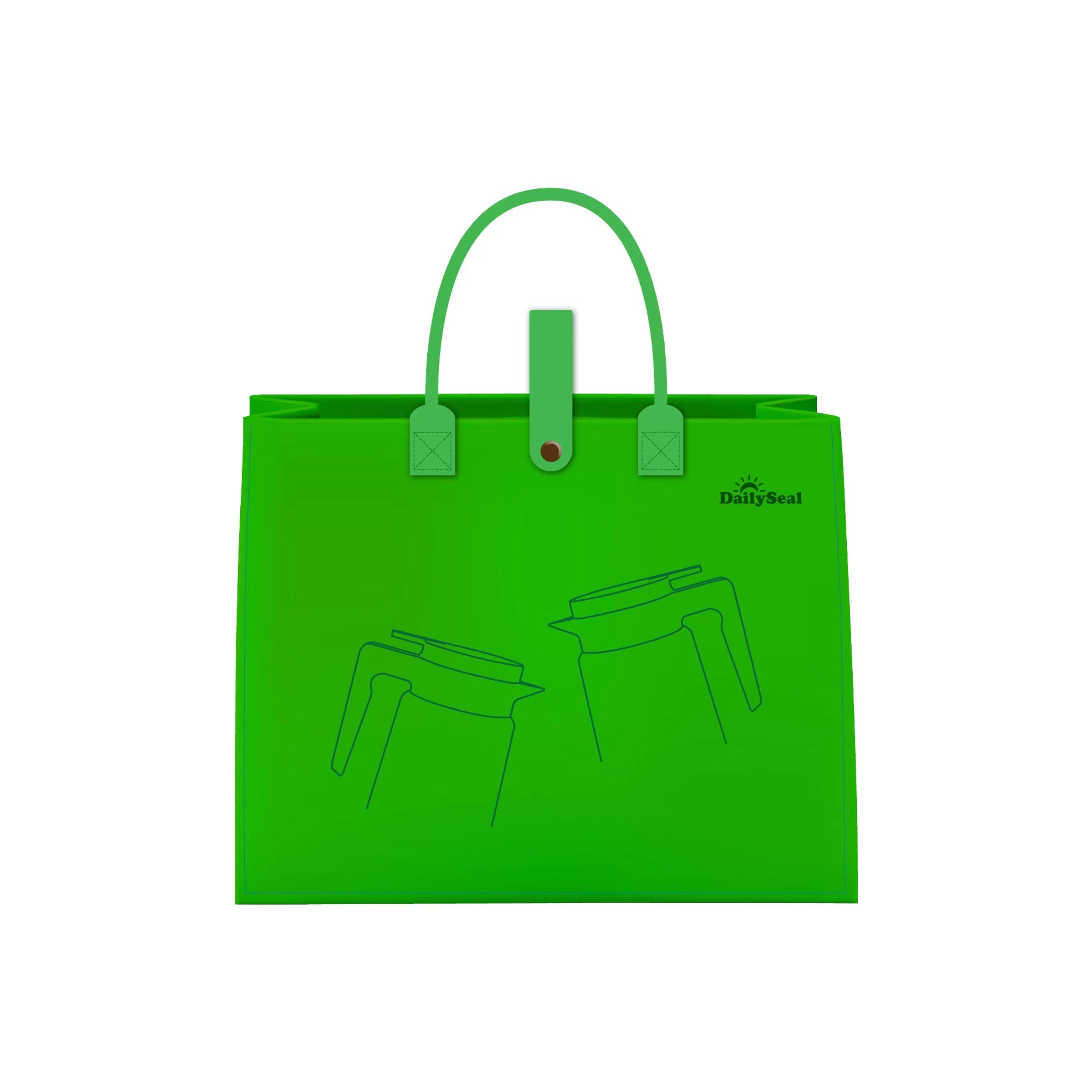 Felt Bag (Green) - FB-41GN