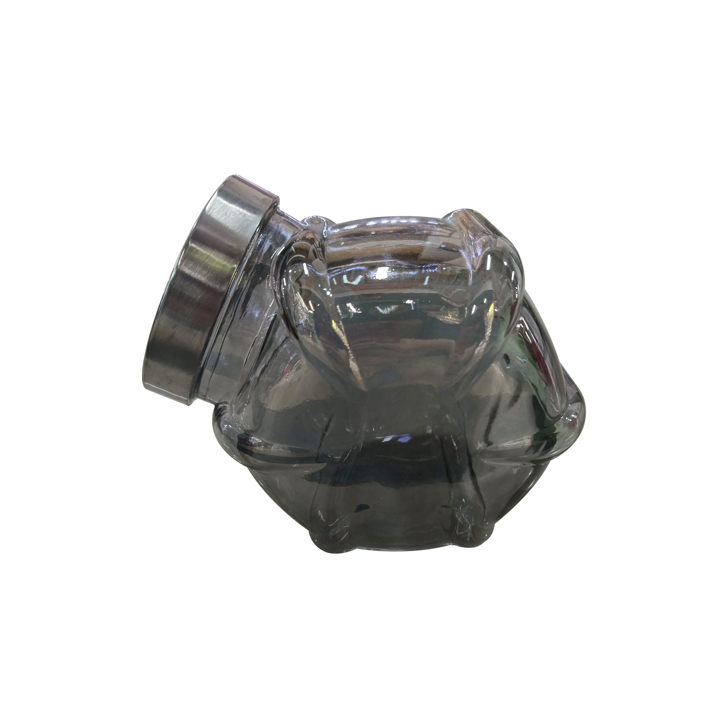 Glass Canister Tawny 1750ml - H0038