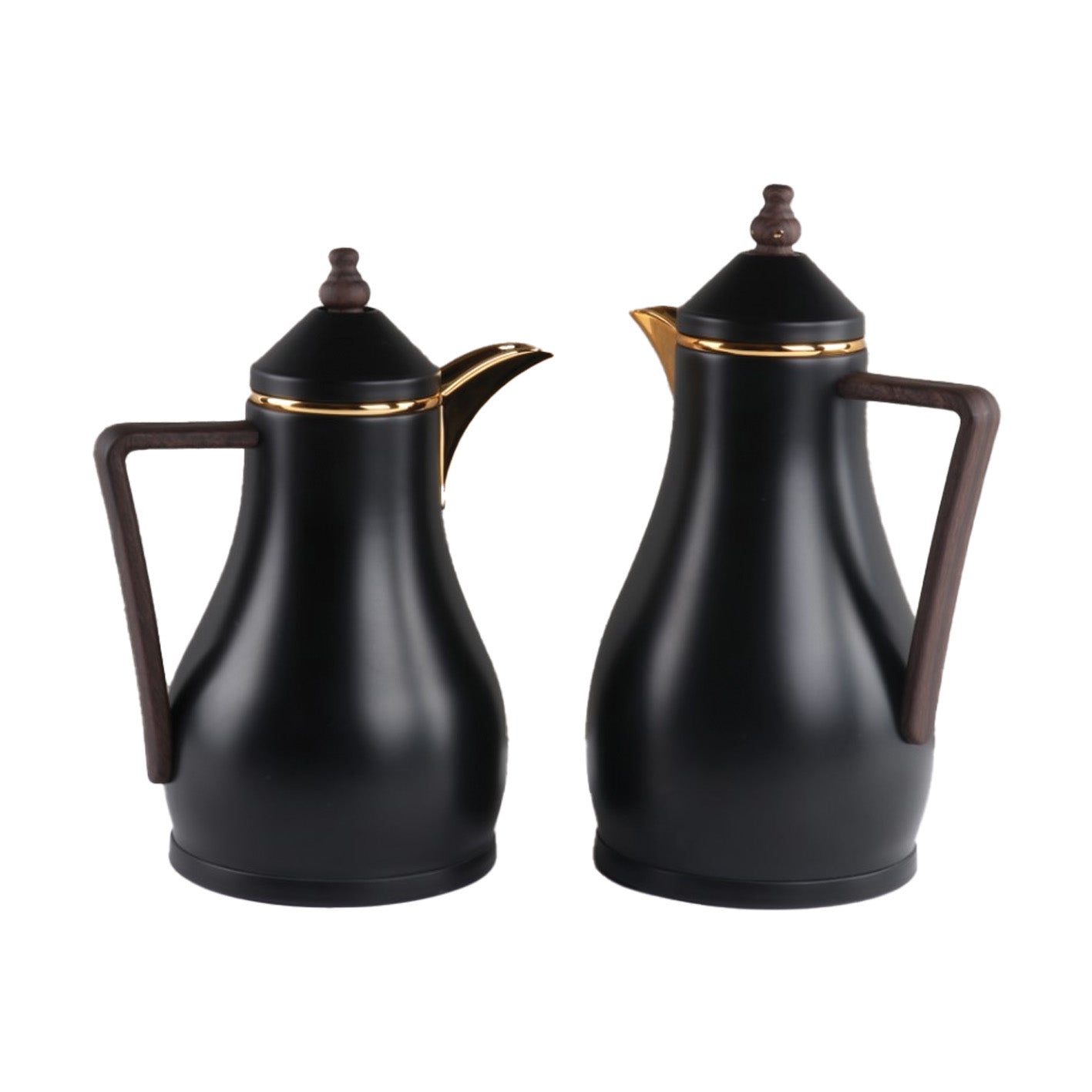 Vacuum Flask 0.7L/1L 2 Set Black LQ07-2PCS-BW