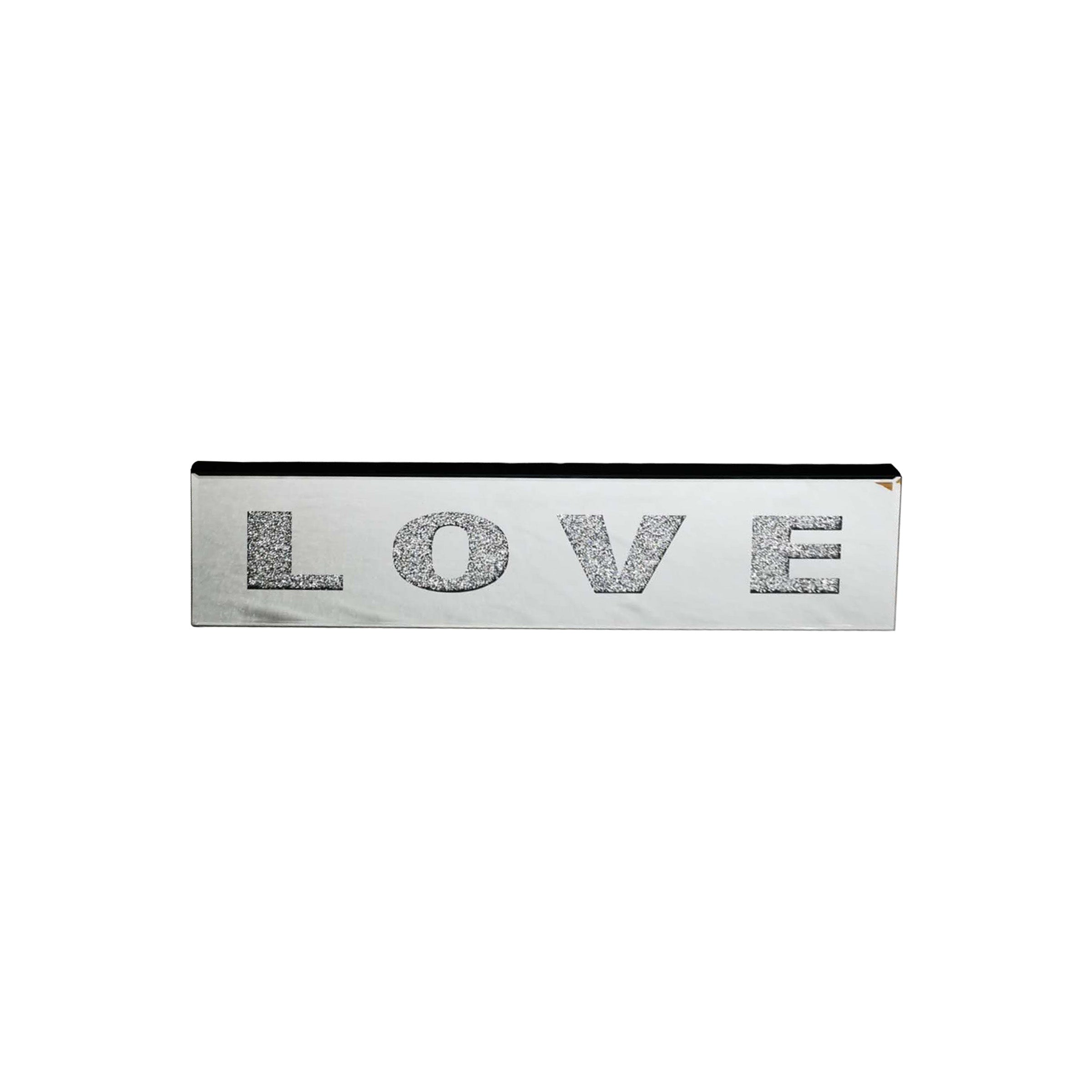 Glass Decorative Pendant (LOVE) - M-2060love