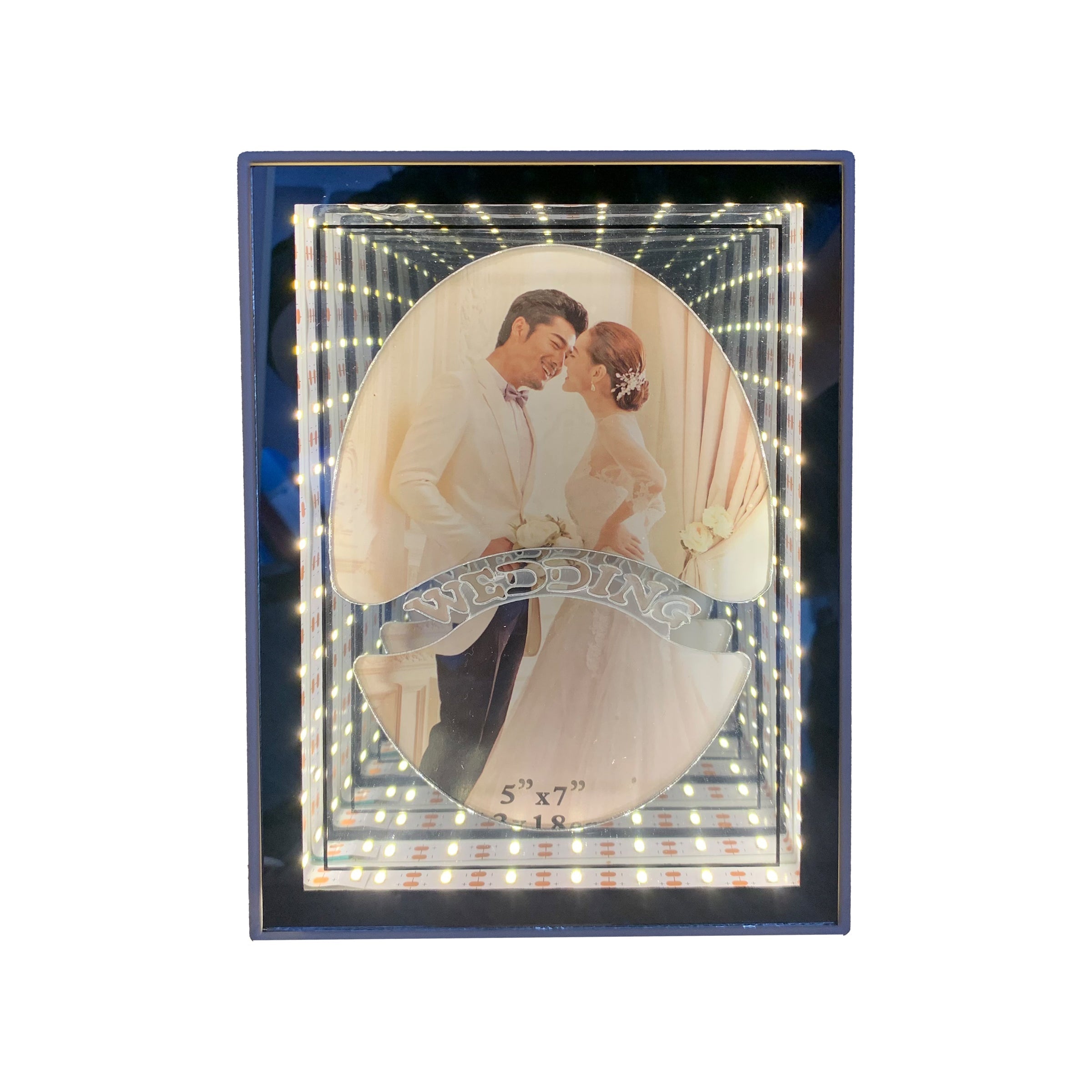 Photo Frame with LED Warm light  Mix 6 Designs - MM3D-1520