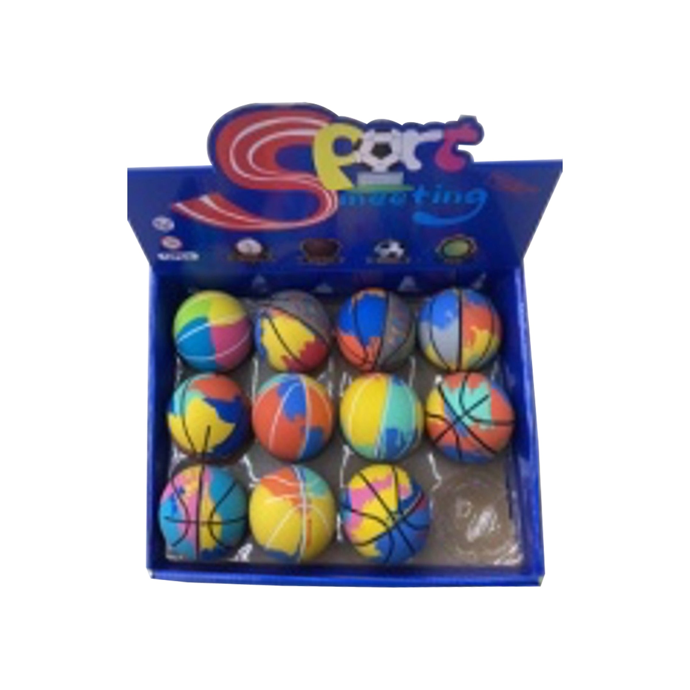 Toy Rubber Ball Colorful - RB-CC12