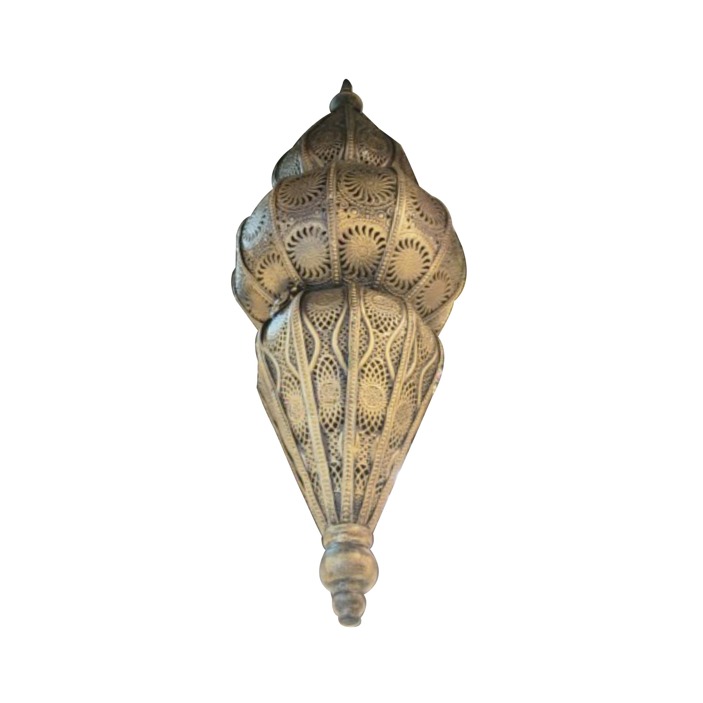 Ramadan Ceiling Lantern Gold - RM25-116