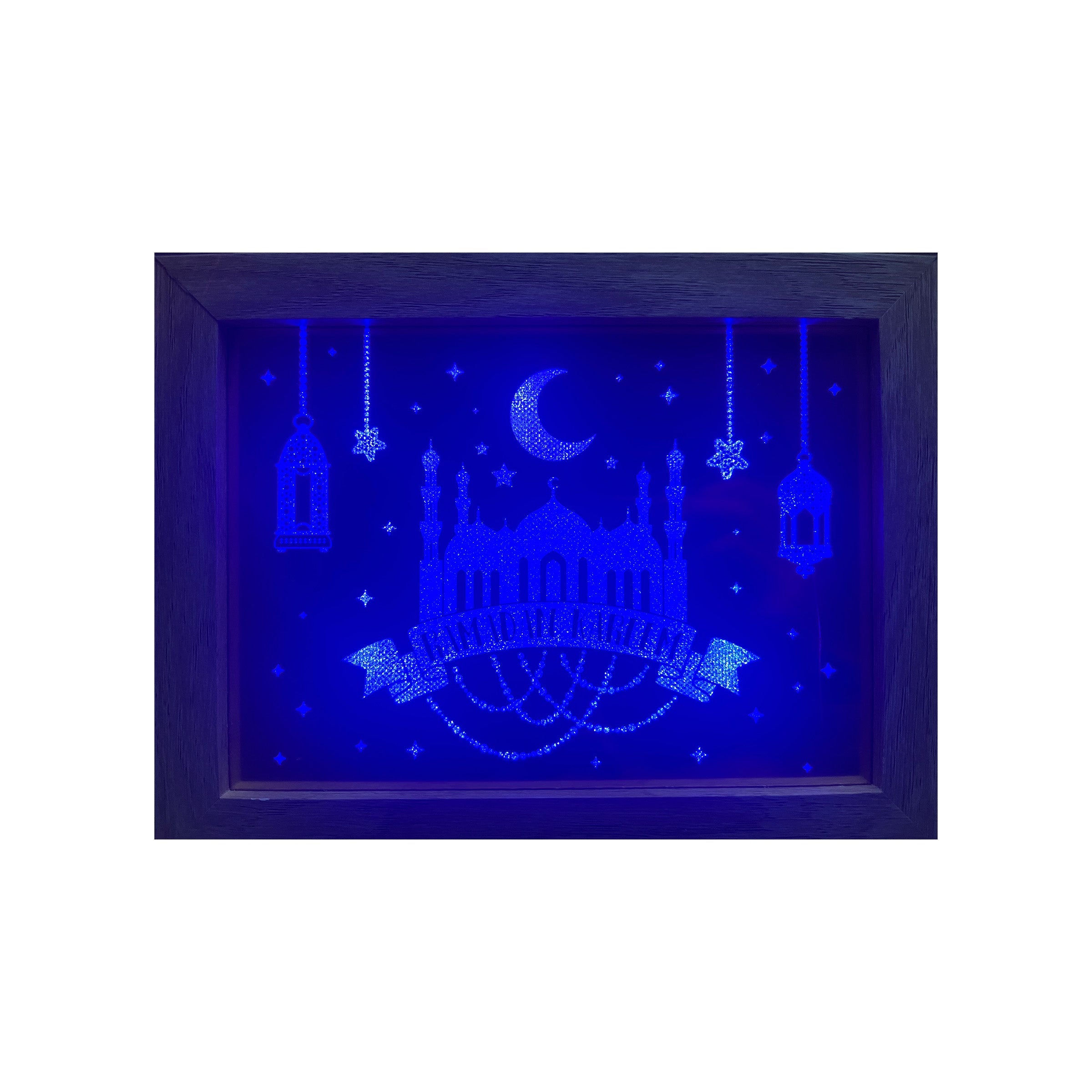 Ramadan Frame Pendant-LED 16x21cm - RM25-220