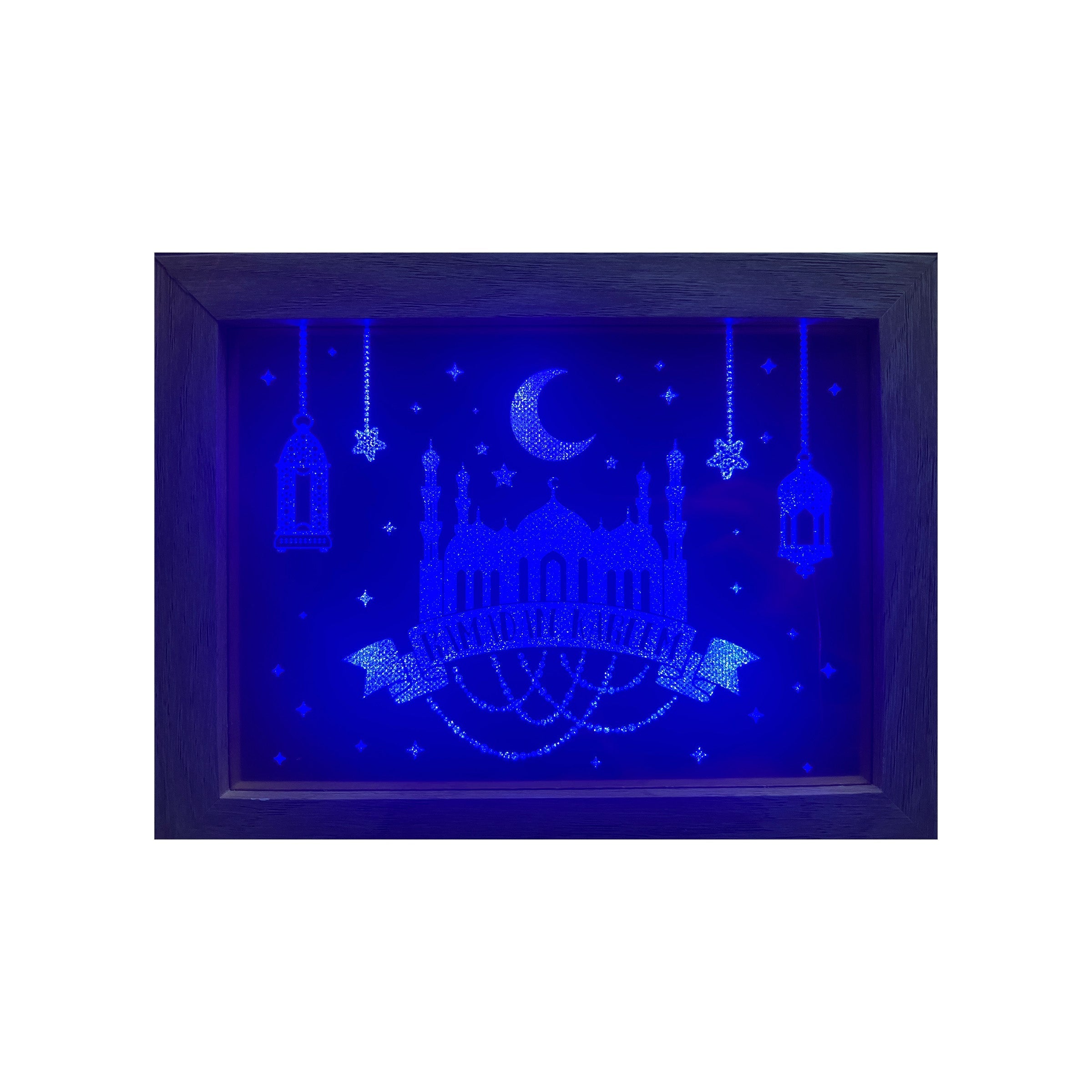 Ramadan Frame Pendant-LED 16x21cm - RM25-220