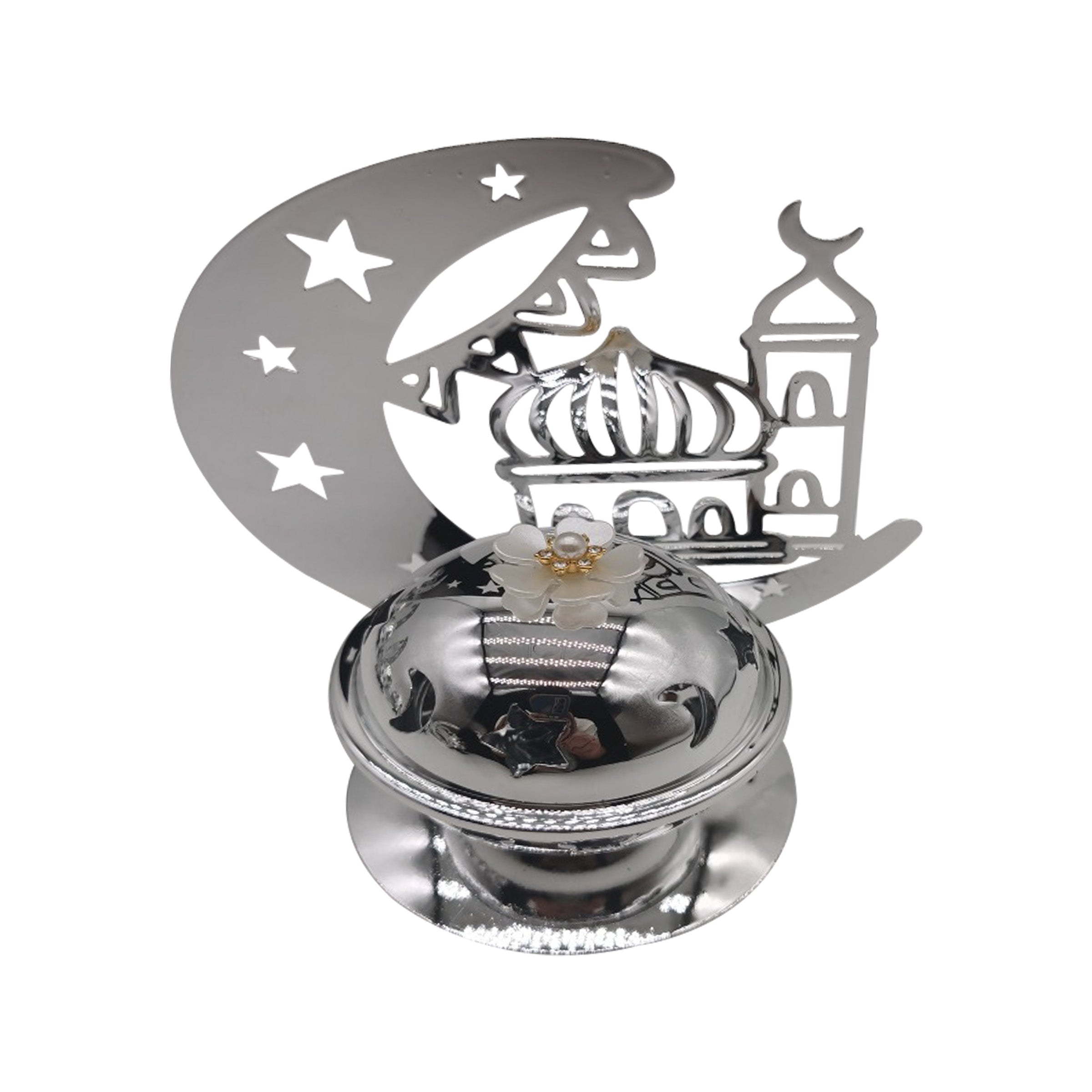 Ramadan Incense Burner Silver - RM25-313
