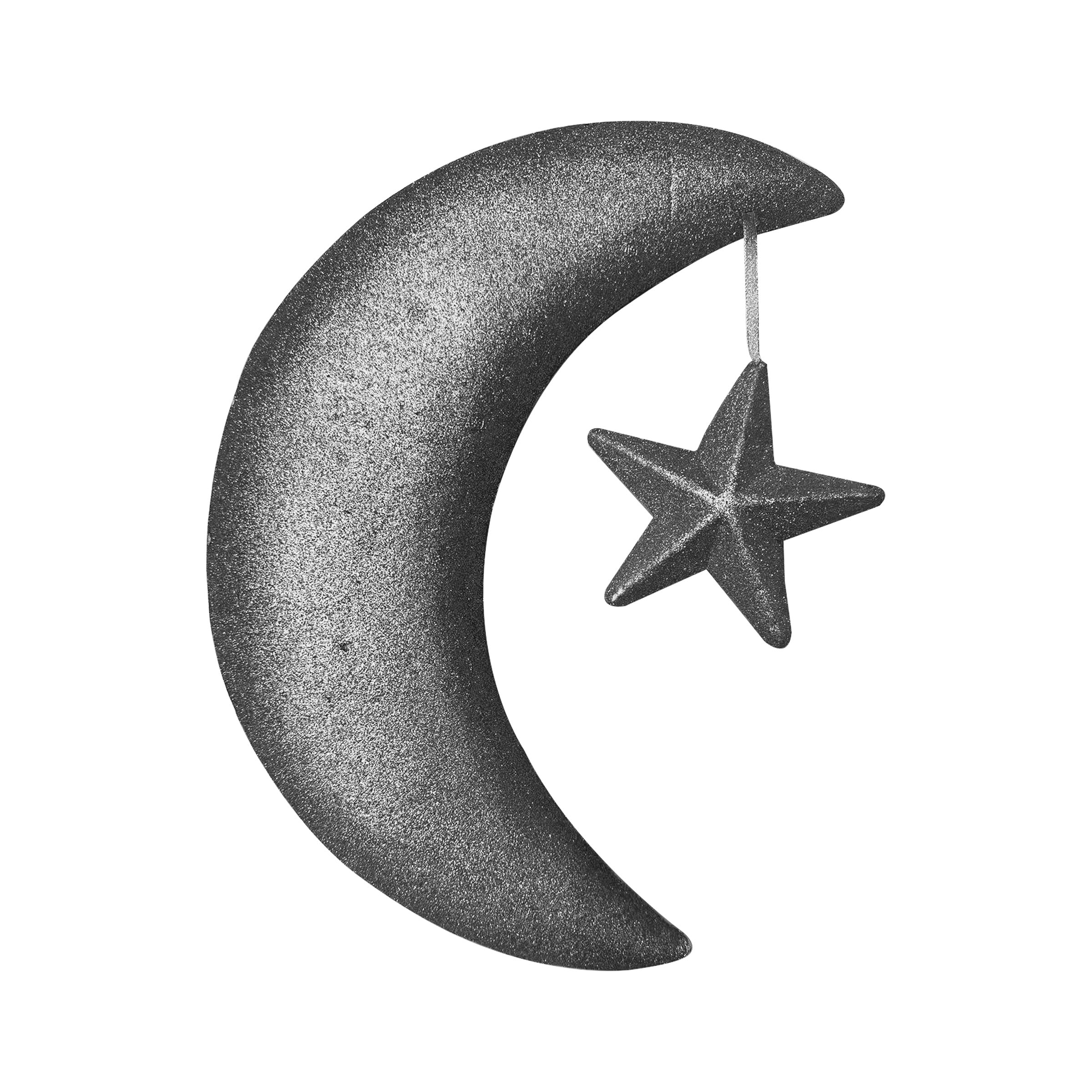 Ramadan Foam Hanging Pendant Silver - RM25-317S