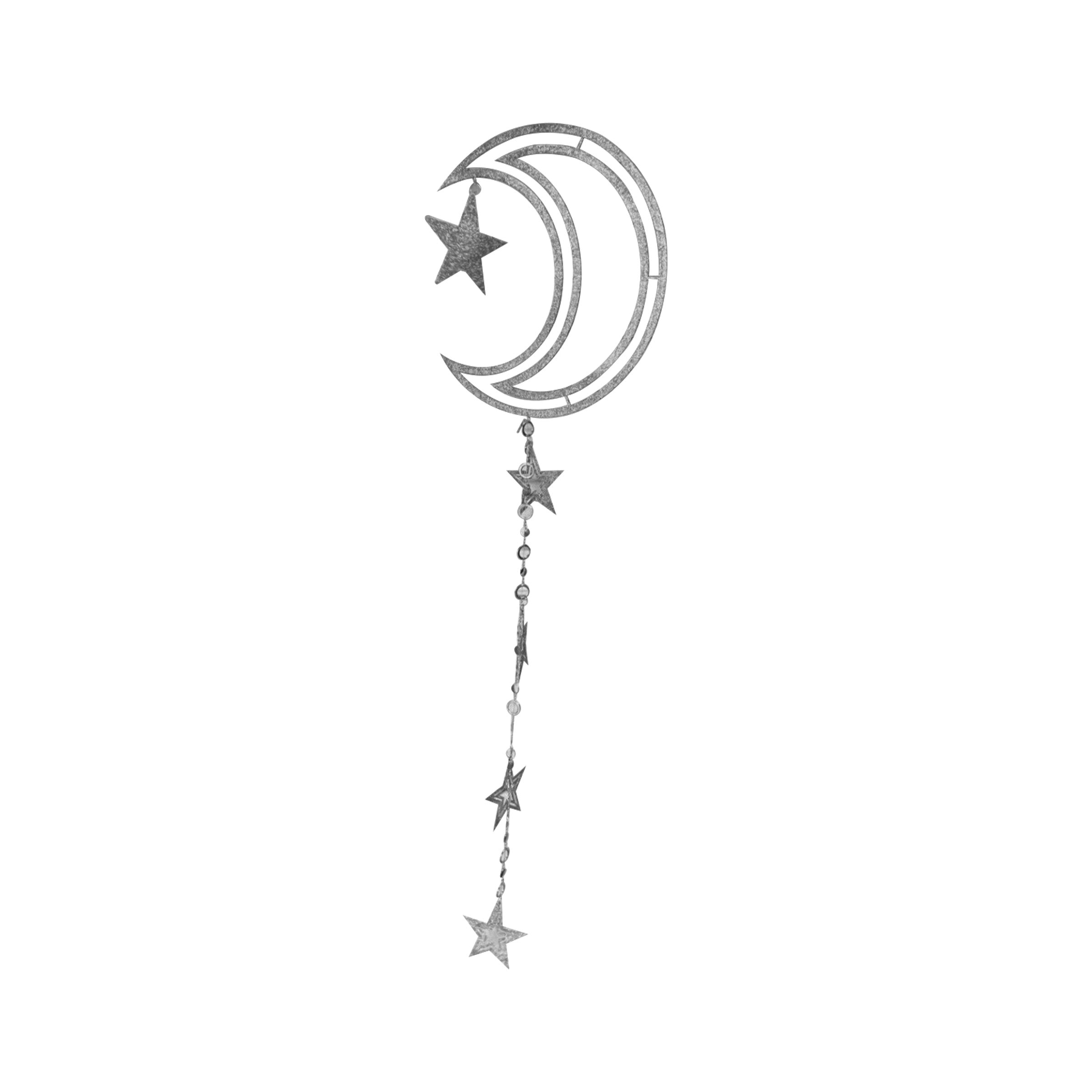Ramadan Hanging Pendant Silver 1.3m RM25-362S
