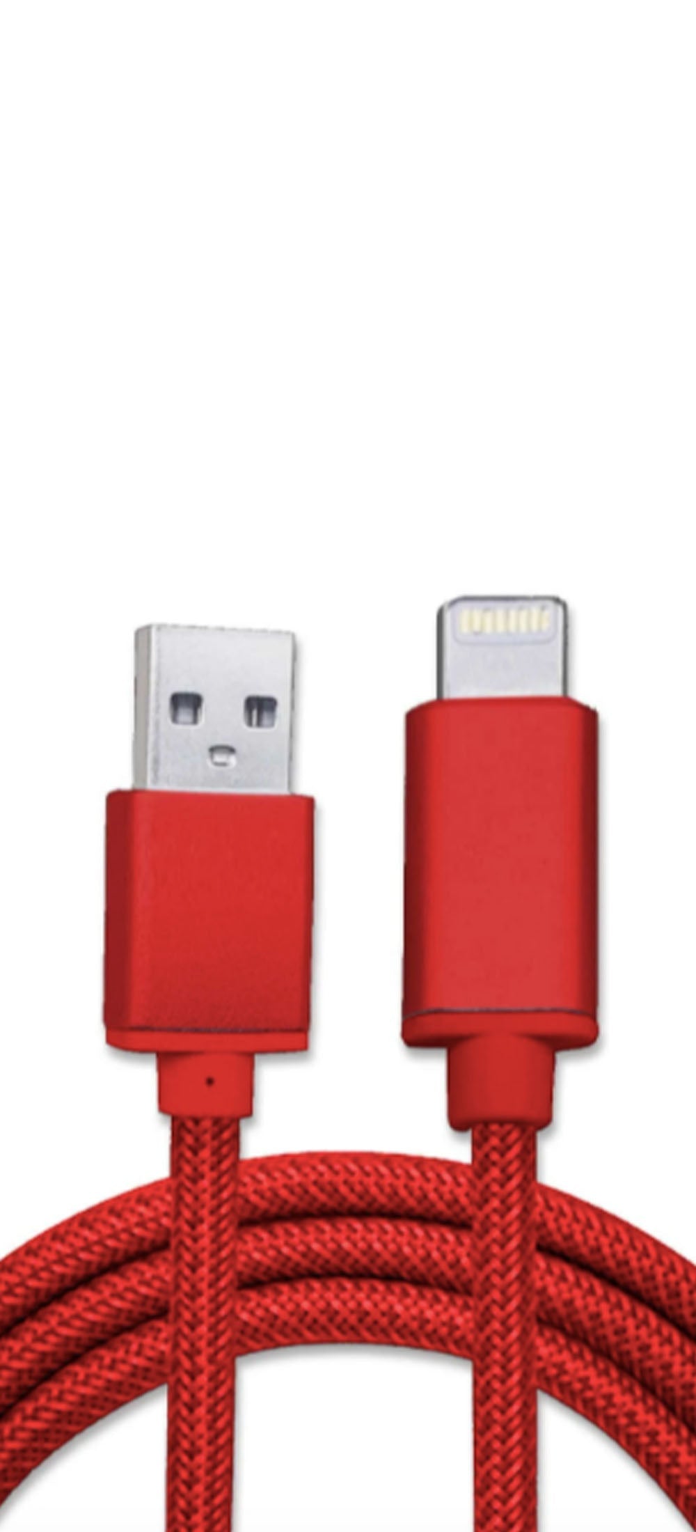 USB A TO LIGHTNING MULTICOLOUR 3M PACK OF 50