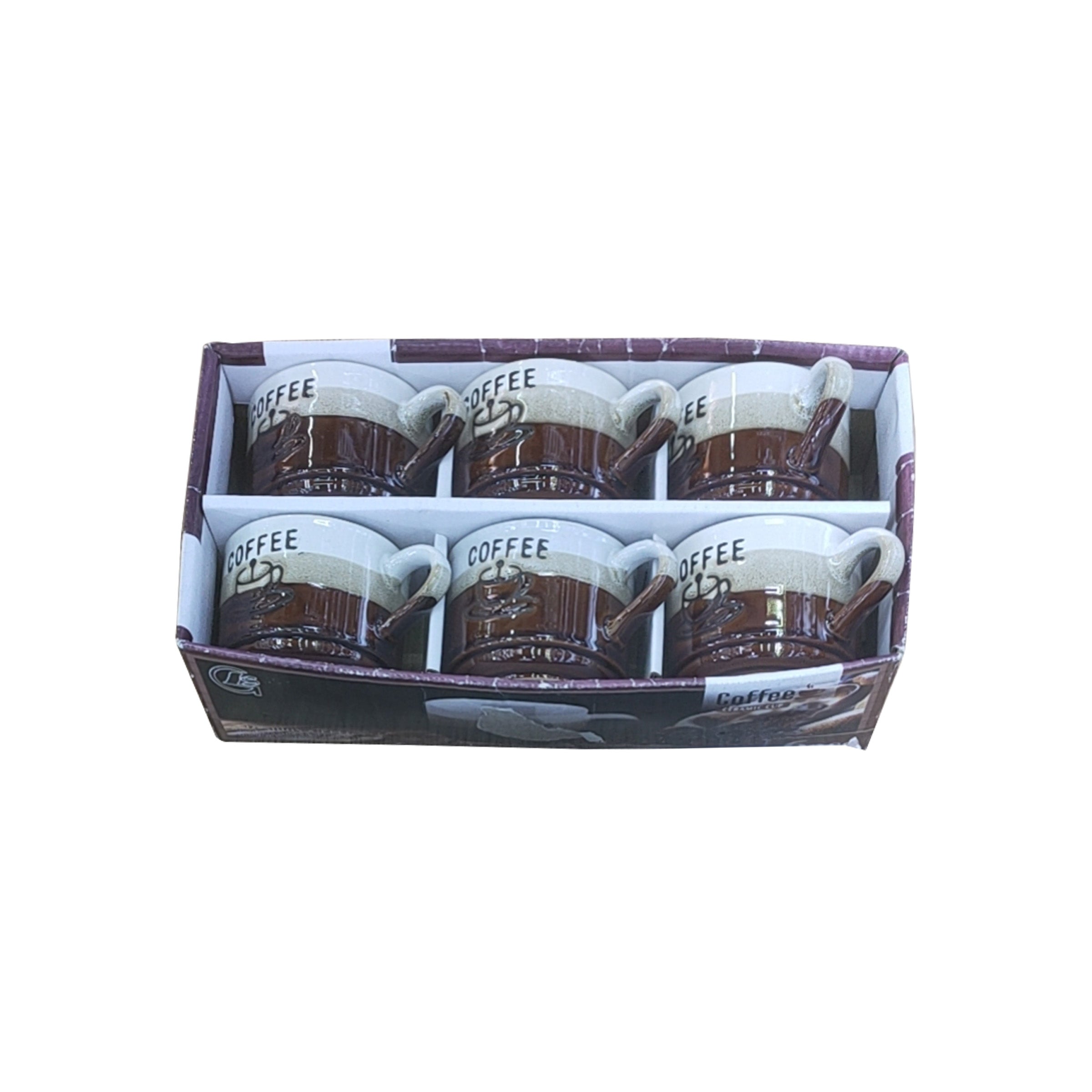 Ceramic Cup Set (6pcs) - S02