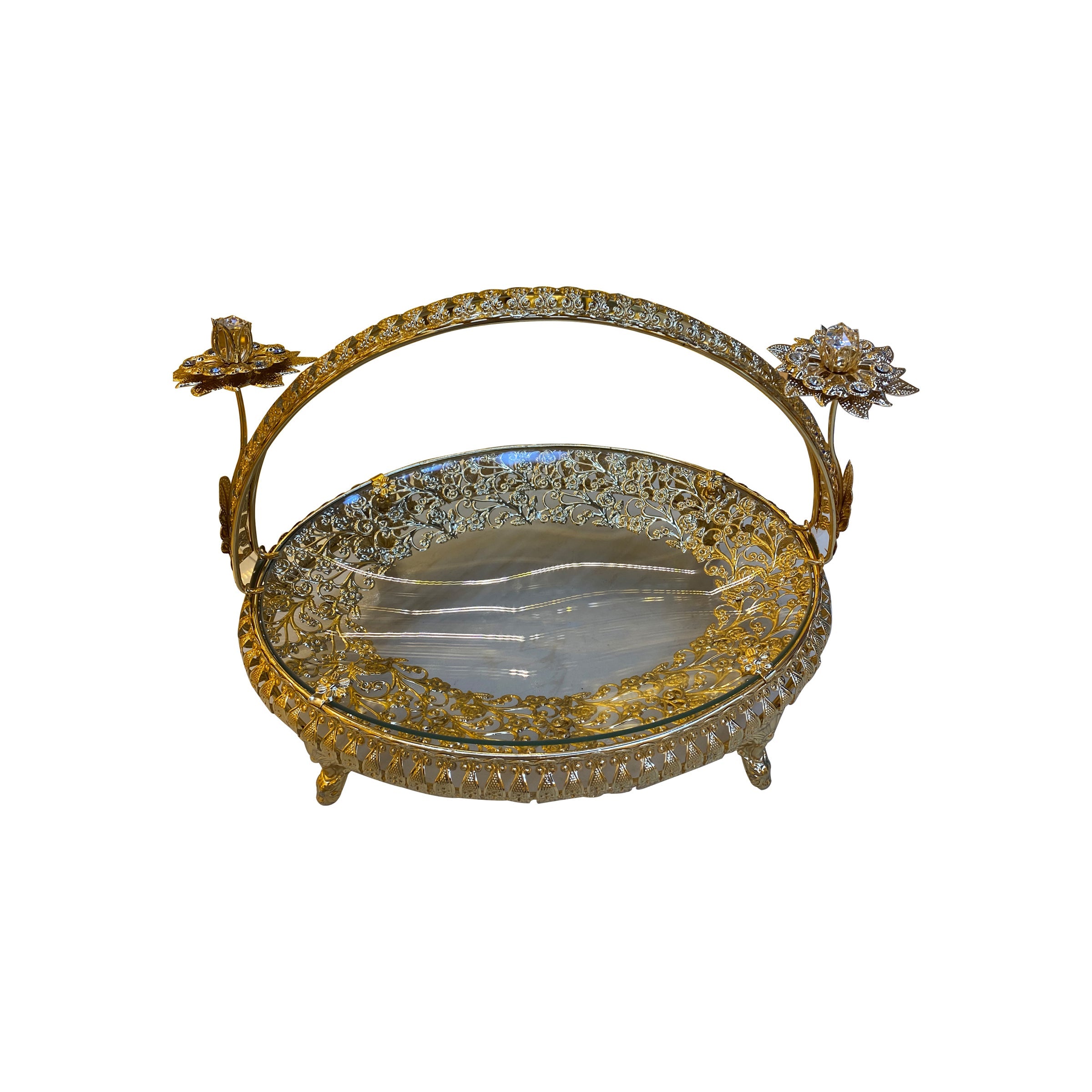 Candy Tray 25x19x23cm Gold - SJ1121M