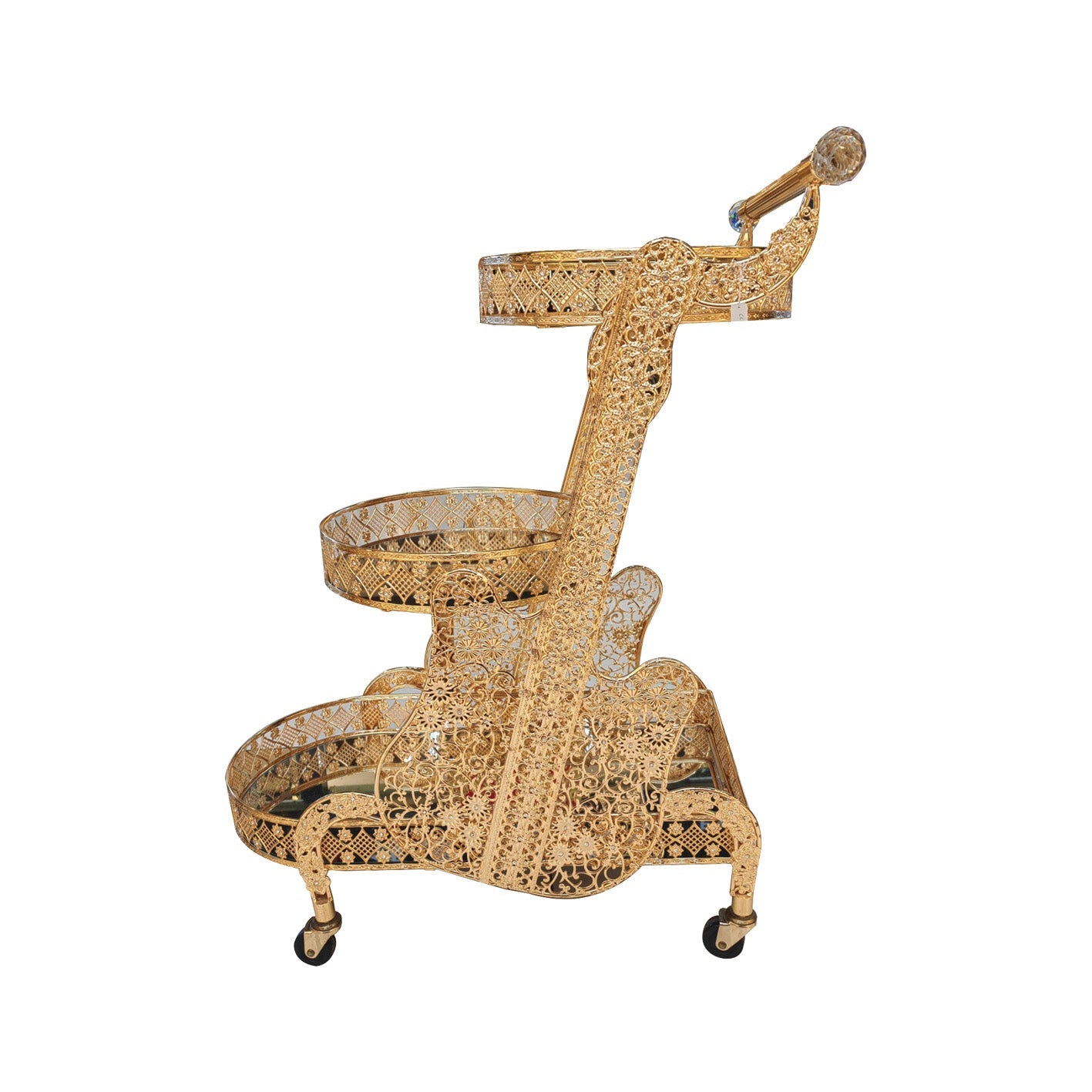 Trolley Gold Tray - XCC21