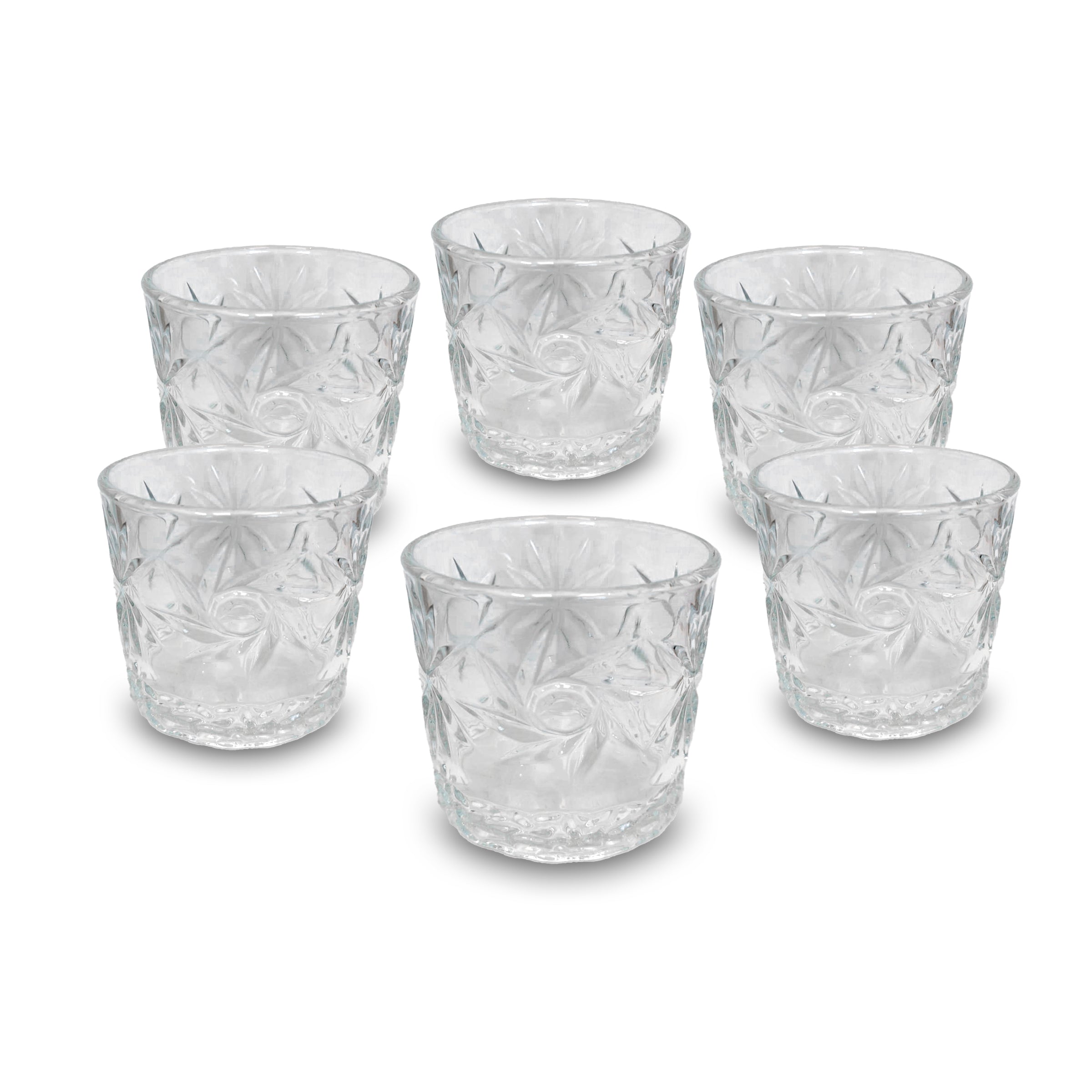 Glass Cup 6 Set - Y-8879D