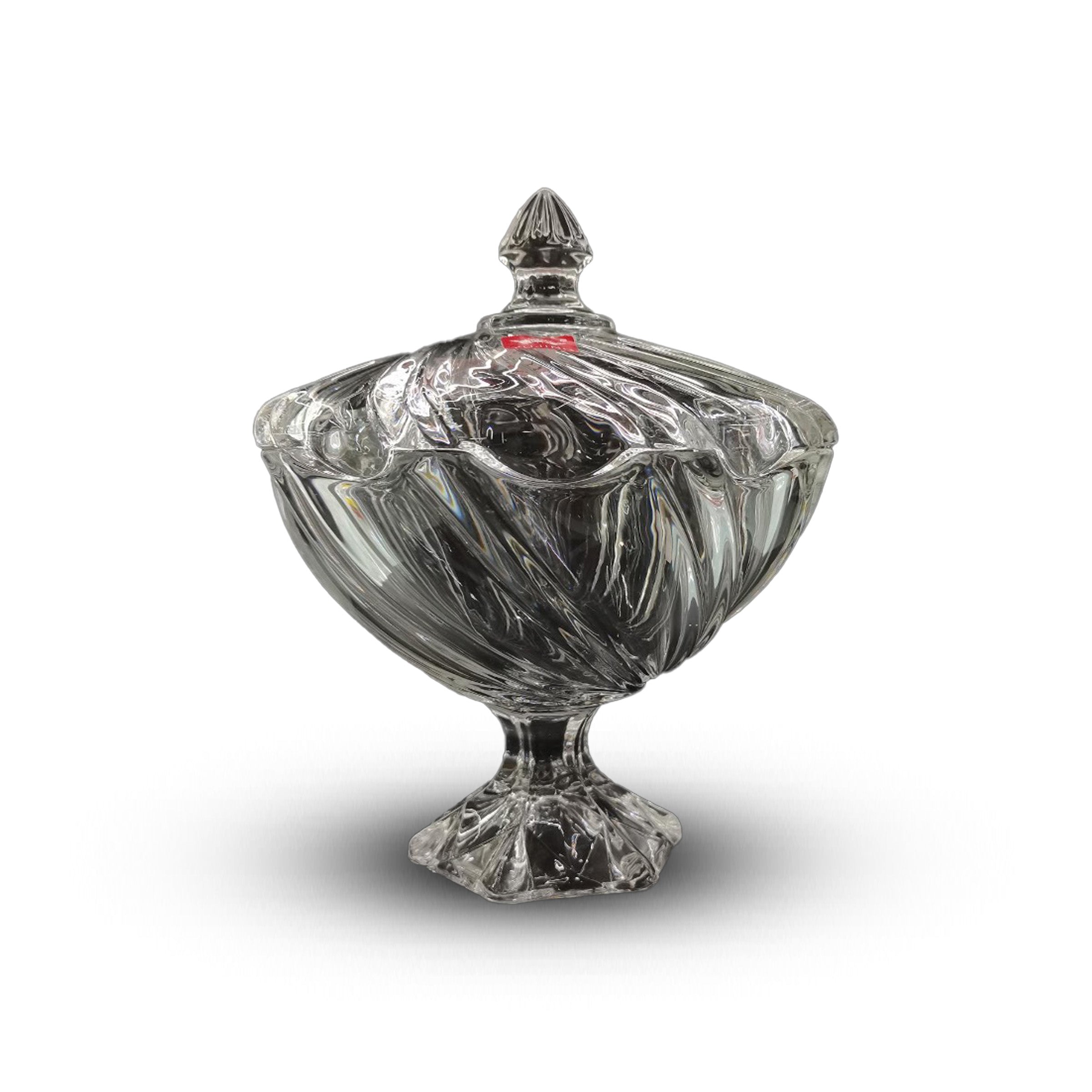 Glass Candy Bowl with Lid - YJZB-6502-1